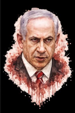 Netanyahu caricature